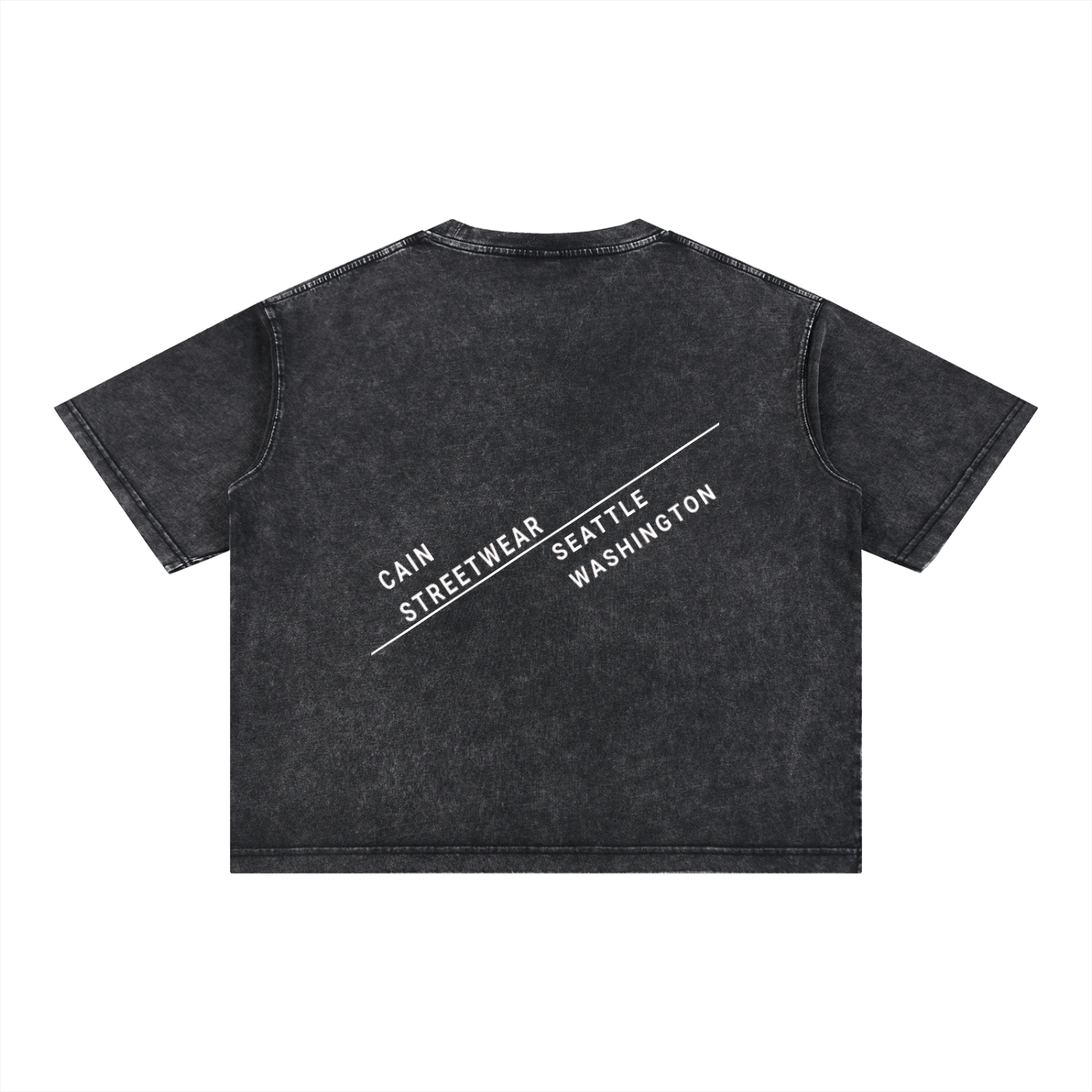 Mineral Wash Boxy Cotton T-Shirt