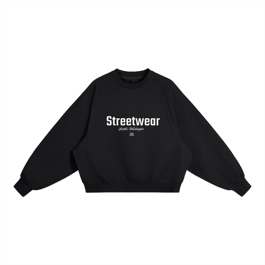 Essential Heavyweight Dolman Sleeve Boxy Sweatshirt