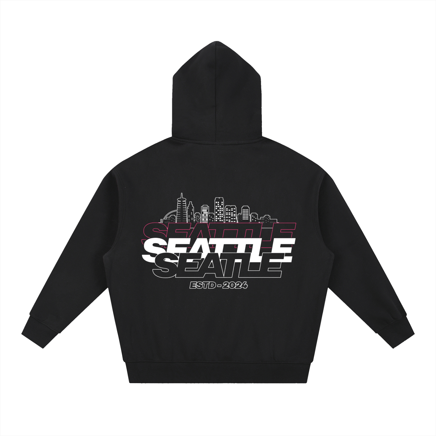 Essential Oversized Boxy Fit Fleece Hoodie