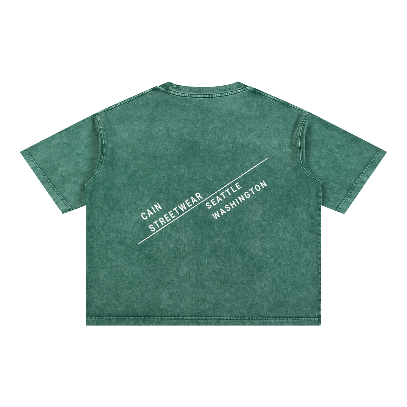 Mineral Wash Boxy Cotton T-Shirt
